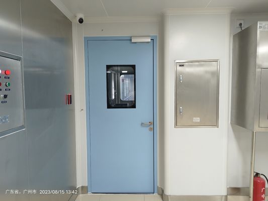 درب فولادی درهای تمیز اتاق فولادی برای آزمایشگاه بیمارستان اتاق تمیز