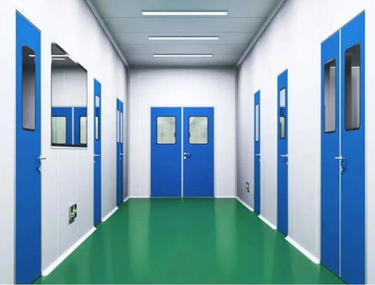 درب پزشکی اتوماتیک تک دو دستی فارما لغزنده سبک باز برای اتاق تمیز