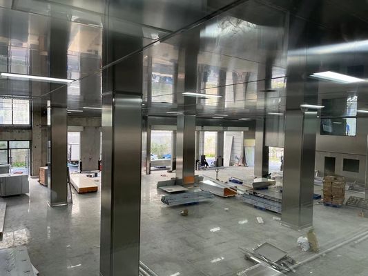 پنل های ساندویچ اتاق تمیز از فولاد ضد زنگ 304 0.5 میلی متری برای کارخانه های غذایی
