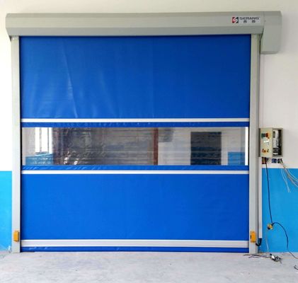 مقاومت باد درهای الکتریکی PVC برای انبار لجستیک